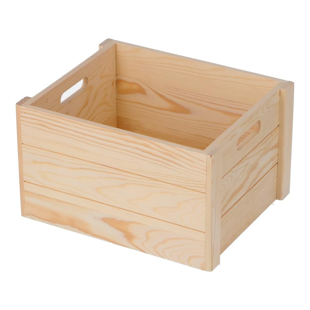 Amazon｜コーナンオリジナル ウッドBOX 外寸:約W410XD310XH220mm L