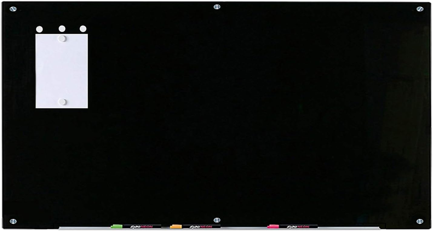 AudioVisual Direct Black Glass DryErase Board