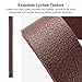 Flat Leather Strip for Bags Crafts 0.5 Inch Faux Leather Belt Strips 79 Inch Long for Clothing Wrapping Belt Strip DIY Craft Projects Garden Tools Hobby Dark Brown