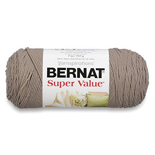 Bernat Super Value Yarn, 5 oz, Clay, 1 Ball