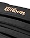 WILSON Pro Staff V14 Super Tour Tennis Racket Bag - Brown, Holds up to 9 Rackets