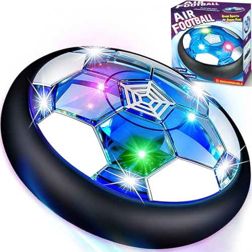 lenbest Bola de futebol flutuante - brinquedos para crianças 3 4 5 6 7 9 anos - recarregável bola de futebol - jogos de futebol - presentes para crianças futebolistas - presentes para crianças 3 4 6 8