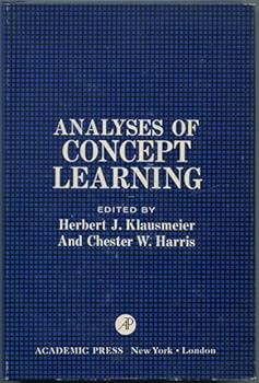 Hardcover Analysis of Concept Learning Book