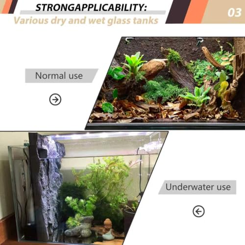 Image of 17.7x11.8in Rock Terrarium Background,3D Reptile Tank Background Board,Amphibian Stereo Backdrop Wall,Lizard Snake Gecko Spider Turtle Fish pet silo Background Decorative Panel(Granite)