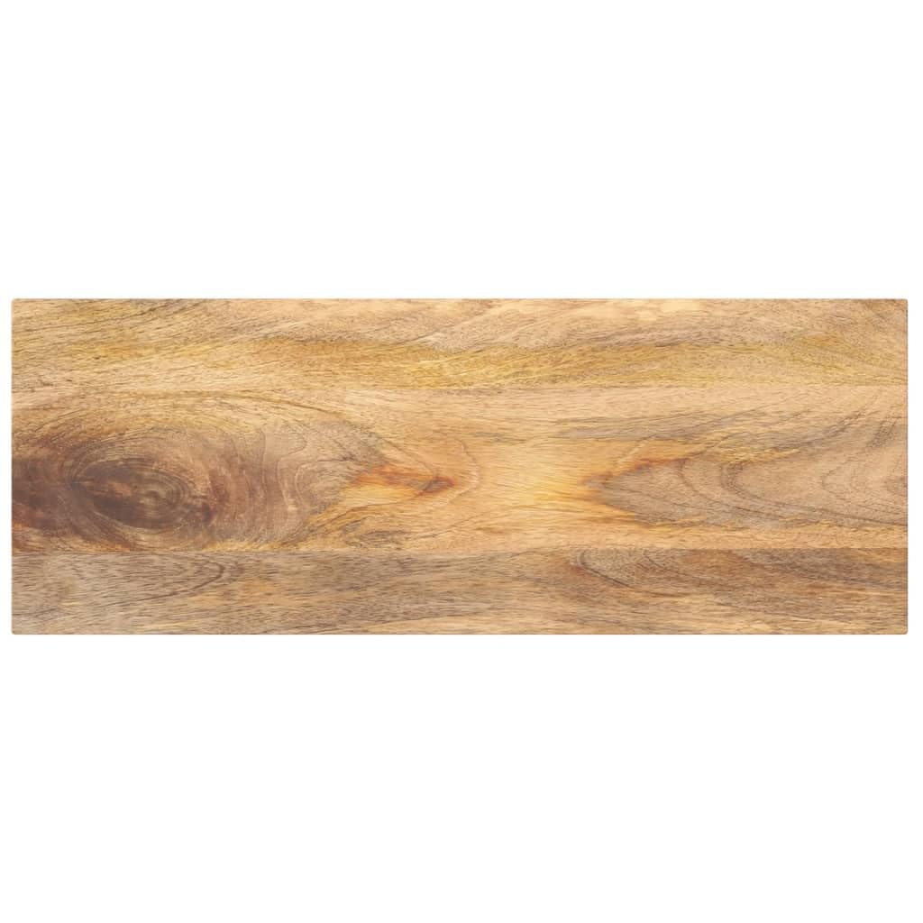 Piano del tavolo 80 x 40 x 3,8 cm, rettangolare, in legno