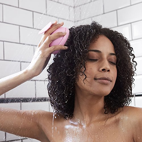 Vanity Planet Groove Scalp Massager (Pucker-up Pink) Rejuvenating Handheld Shampoo Brush, 2-Speed Vibrating, Water Resistant - Thumbnail 5