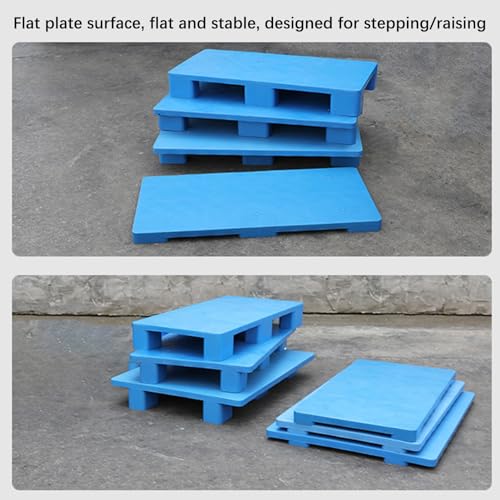 Palette en polyéthylène bleu pour entrepôt et solution résistante - 5