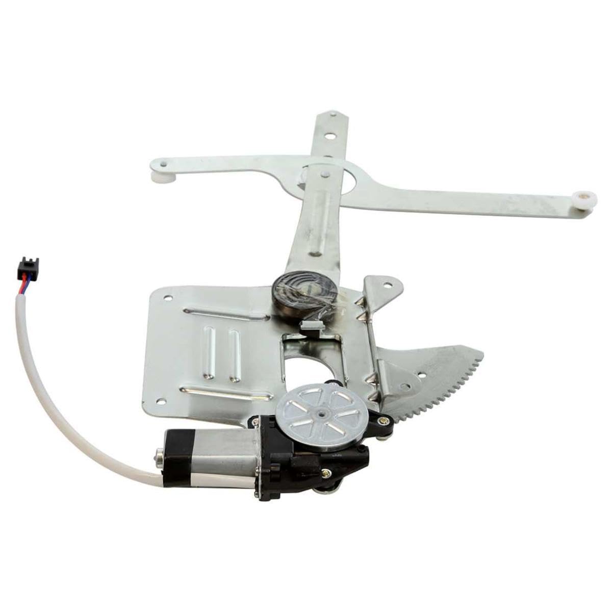 1pc Car Window Regulator Front Left Side Power with Motor for Chevy for Blazer 95-05 for S10 94-04,for GMC for Jimmy 95-01 for Sonoma 94-04,for Olds for Bravada 96-01 Metal and Plastic