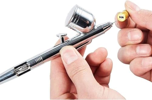 ABEST juego de 3 utensilios para limpieza y reparación de aerógrafos, aguja de acero inoxidable - imagen 7