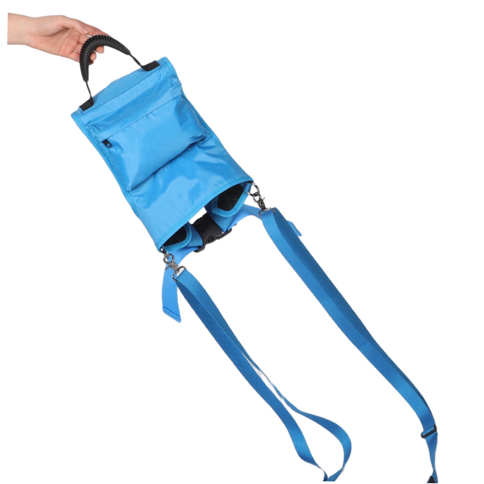 Laisse de Ski Garçon et Filles Bleu , Corde D’entraînement en Nylon