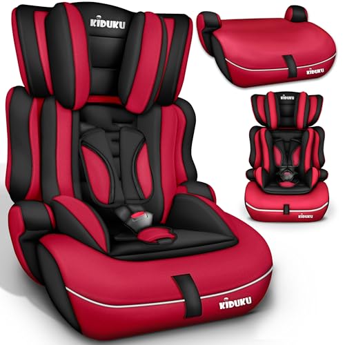 KIDUKU Silla de coche para niños Grupo 1/2/3