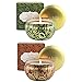 LA JOLIE MUSE Scented Candles Set 2 Fir Cedarwood & Cinnamon Pumpkin, 13oz Natural Soy Wax, Winter Gift Collection