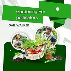 Diseño de la portada del título Gardening for Pollinators