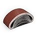 Produktbild Sruhrak Schleifband 75 x 457mm- 10 Stück Bandschleifer Schleifbänder zum Schleifen, Feilen, Schärfen und Entrosten (80er Korn)