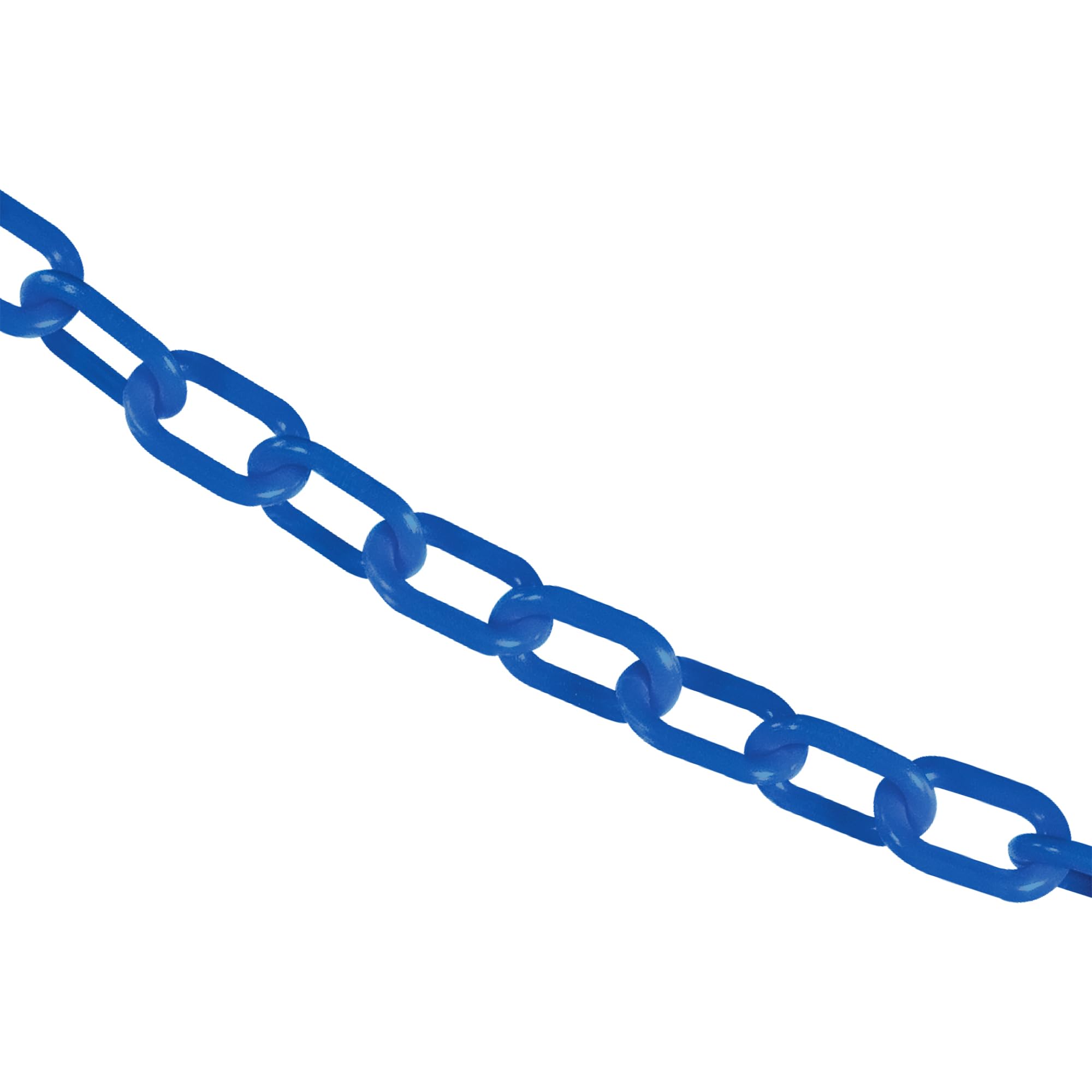 Mr. Chain Plastic Barrier Chain, Sky Blue, 500 ft Length (10024-500)