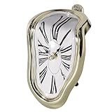 MaiMaiMonster Melting Clock Salvador Dali Melted Clock Decor Art Inspired Wall Clock Funny Creative
