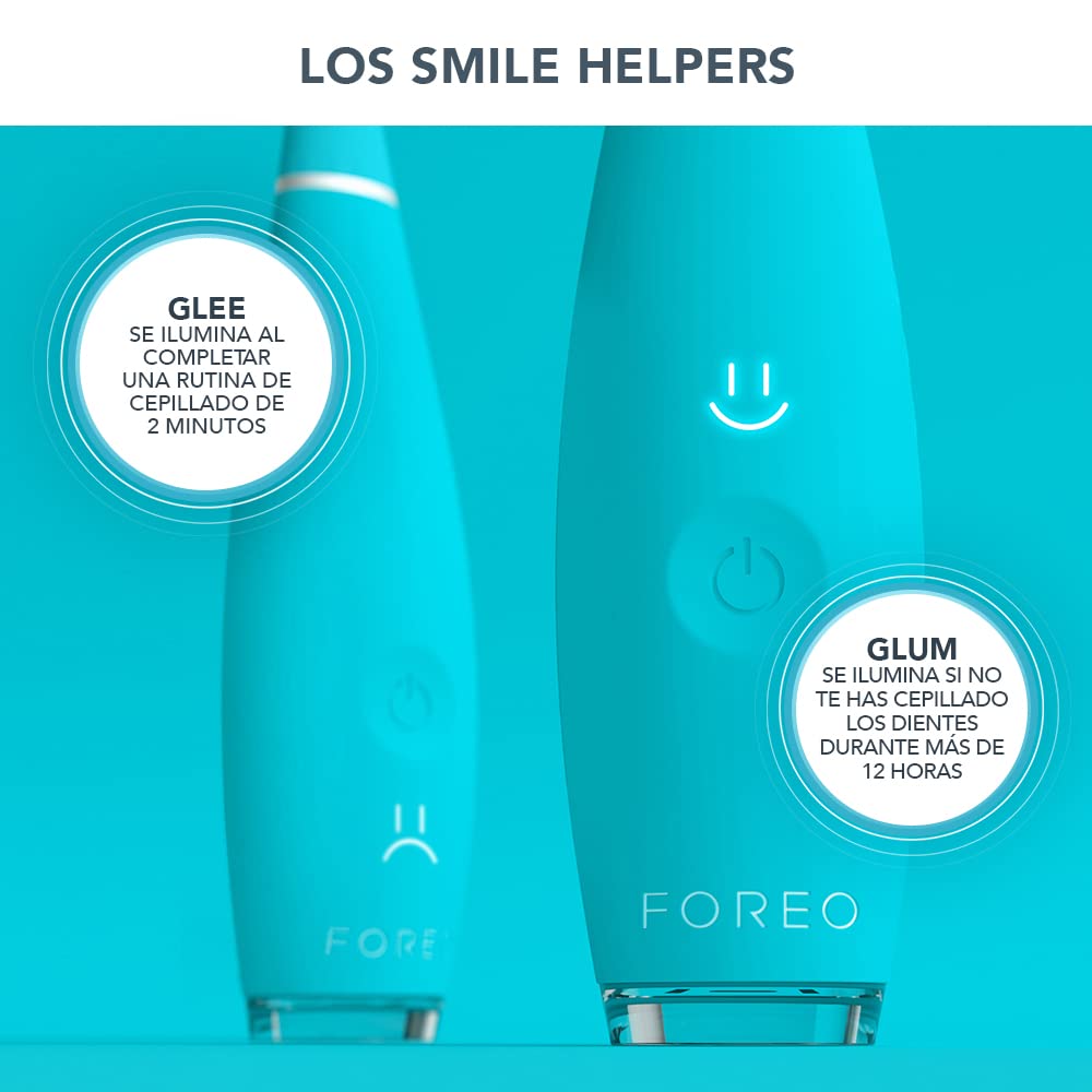 FOREO ISSA kids - Cepillo de dientes sónico para niños de 5 a 12 años, True Blue Pony
