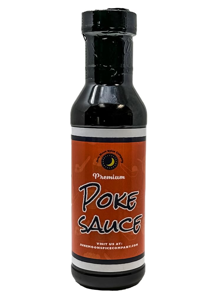 Premium | Classic Poke Sauce | Crafted in Small Batches | 12 Fluid Ounce Bottle with Flavor Lock Cap | Ideal for Marinating and Drizzling over Bowls!