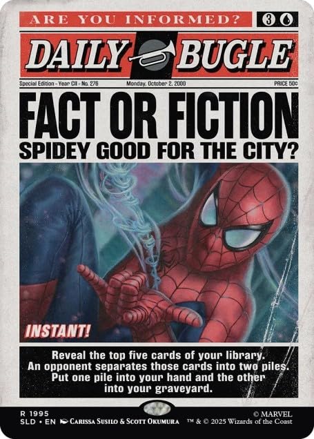 L*o様 SECRET LAIR X MARVEL'S SPIDER-MAN: Magic the Gathering Secret Lair x Marvel's Spider-Man: Daily Bugle