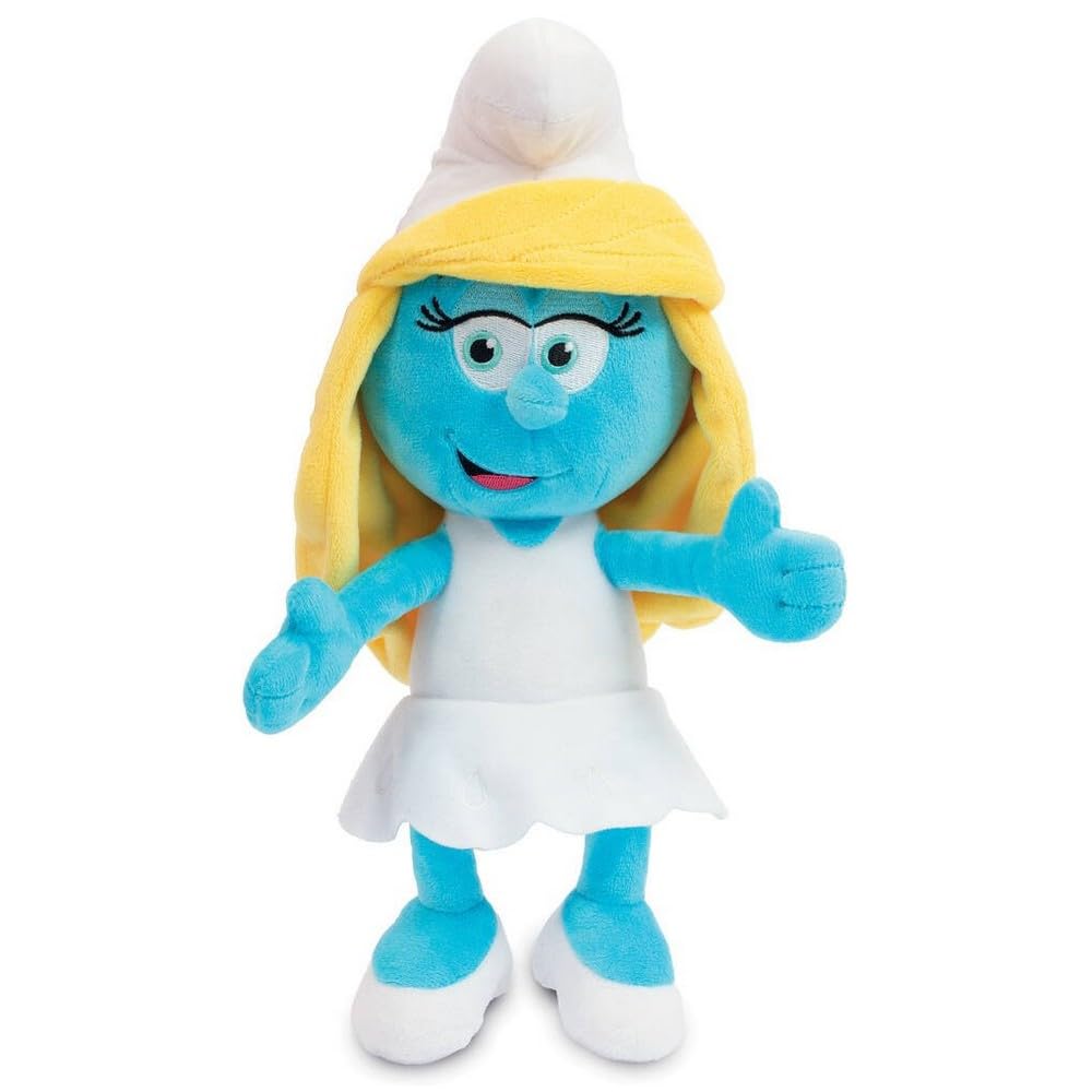 I tuoi nuovi peluche Puffi Super Dolci! Trova Personaggi iconici. 4 Nuovi modelli da Collezionare. Taglia 20 cm, Blu
