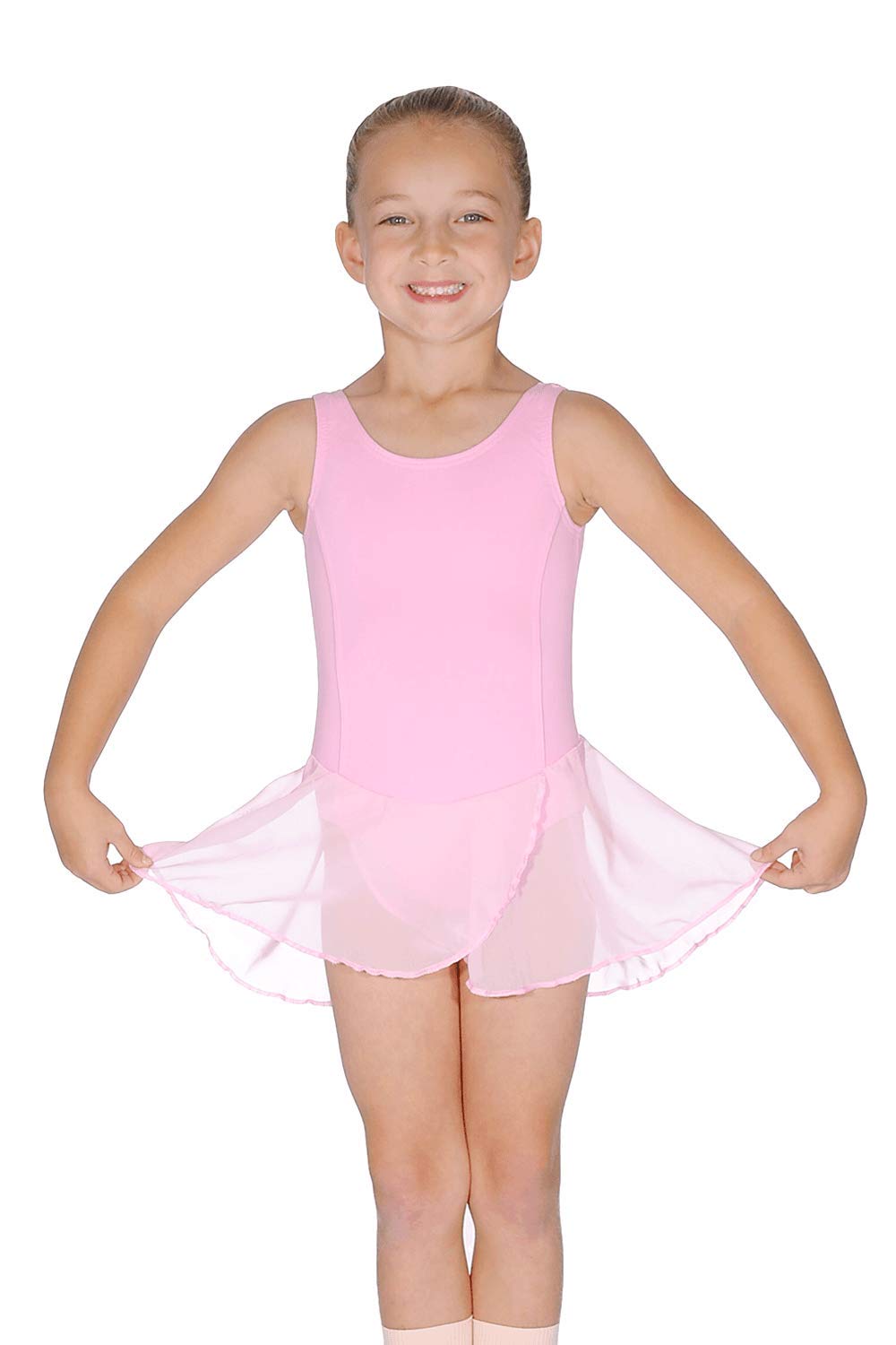 Roch Valley Justaucorps RVCharlotte sans Manches en Microfibre avec Jupe