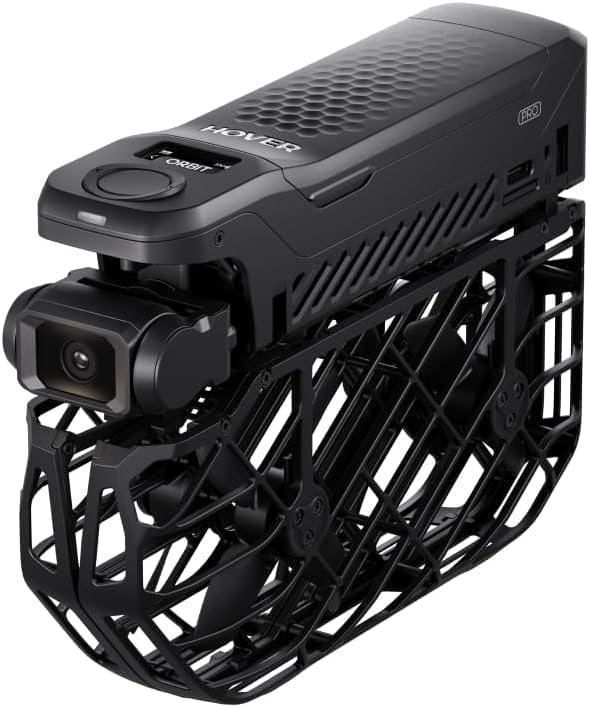 HOVERAir X1 PRO 4K Action Flying Camera, Foldable Drone with Camera with 26Mph Follow Speed, 10+ Fully Automatic Flight Modes, Fly Anywhere with OmniTerrain, SmoothCapture 2.0(Device Only)ClimatePartner certified