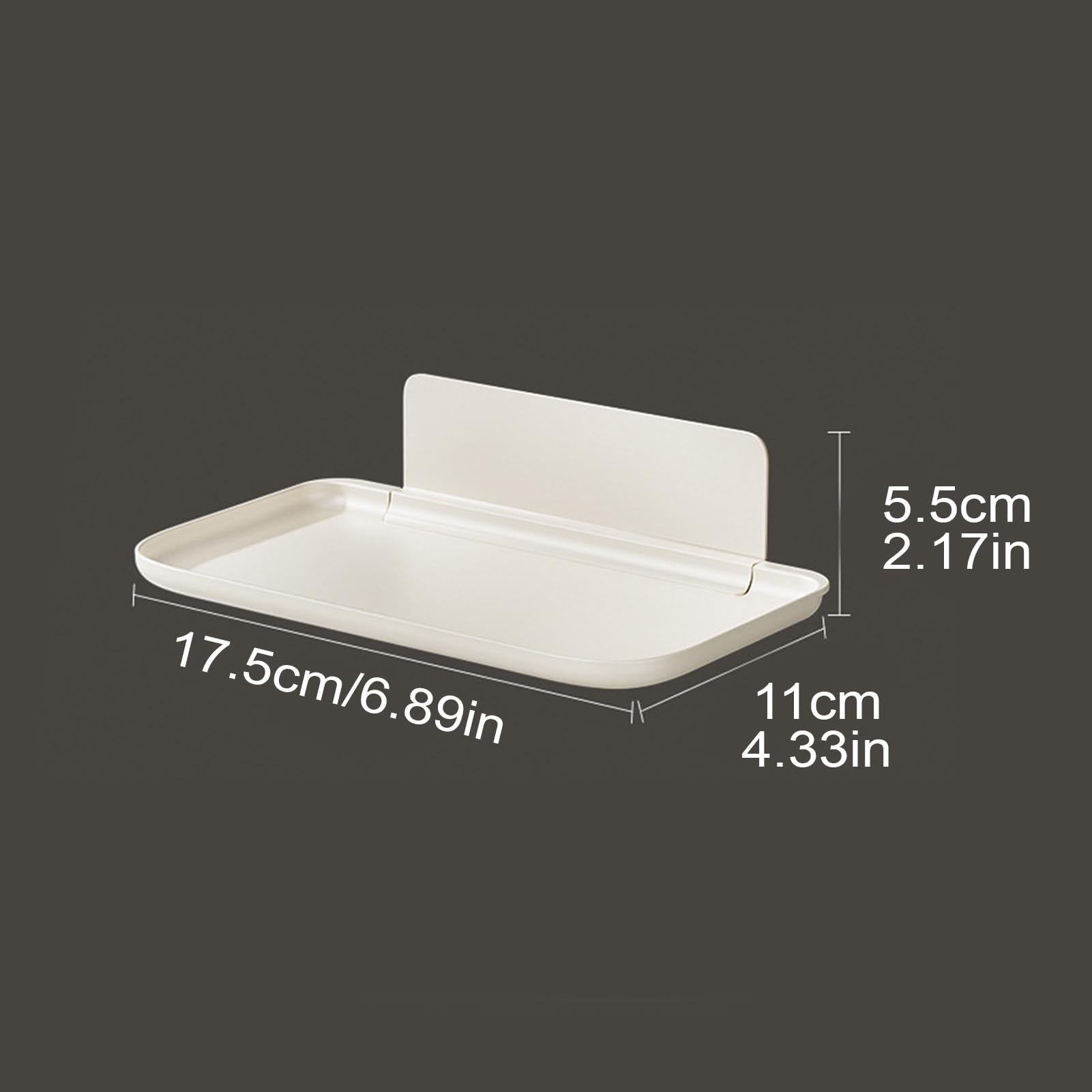 Opvouwbare wandplank - Geen boor neerklapbare wandplanken voor badkamer, woonkamer, wasserette, garage, draagbaar toiletbord en nachtkastpaneel met ruimtebesparend ontwerp voor thuisorganisatie
