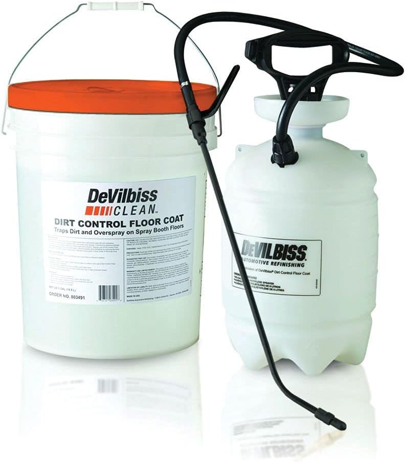 DeVilbiss 803491 Dirt Control Floor Coat - 5 Gallon