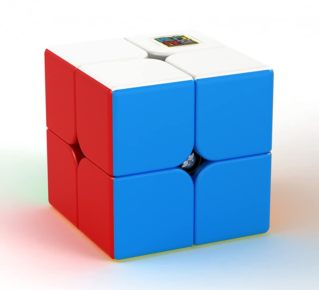 Willking Moyu Meilong 2x2 Speed Cube Stickerless Puzzle Magic Cube 2x2x2 Puzzle Game Toys