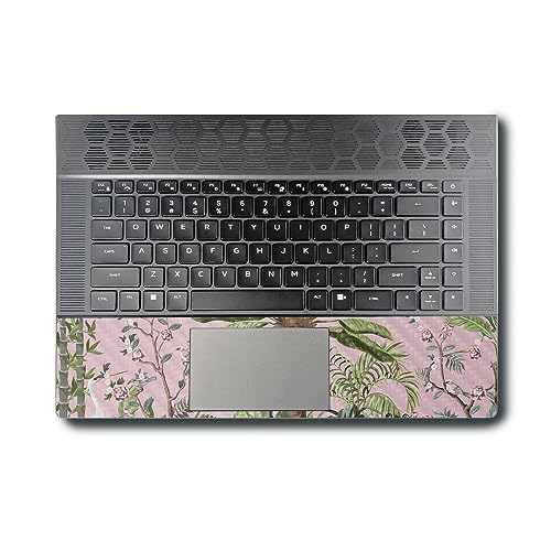 Image of MightySkins Carbon Fiber Skin Compatible with Alienware X16 R1 (2023) Full Wrap Kit - Chinoiserie Jungle | Protective, Durable Textured Carbon Fiber Finish | Easy to Apply | Made in The USA