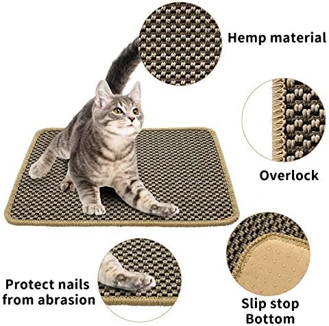 horizontal scratching pad