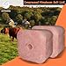 ZKTRADING Compressed Himalayan Salt Lick for Animals – 3KG Natural Mineral Block Hanging Rope Included – Long-Lasting & Weather Resistant – Ideal for Horse, Cow, Deer, and Livestock. (Pack of 2)