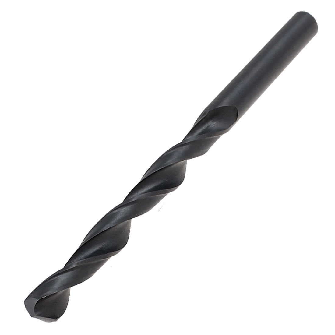 Aexit Black HSS Tool Holder 6mm Dia Tip Straight Drill Hole Twist Drilling Bit for Electric Drill Model:98as12qo143