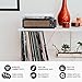 Vinyl Record Player with Speakers Vintage Turntable for Vinyls Records Belt-Driven Turn Table Support 3-Speed, Wireless Playback, Headphone, AUX-in, RCA Line LP Phonograph for Sound Enjoyment Black