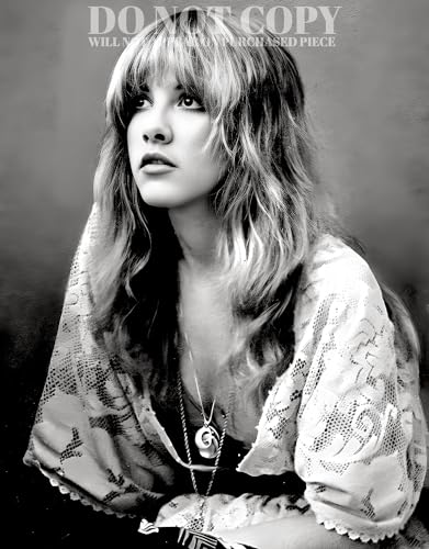Fotografía de Stevie Nicks de Fleetwood Mac: póster artístico y foto rara de los años 70