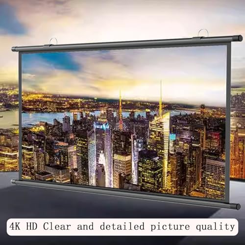 Pantalla de proyector montaje pared 60 pulgadas 16:9 miniatura 3
