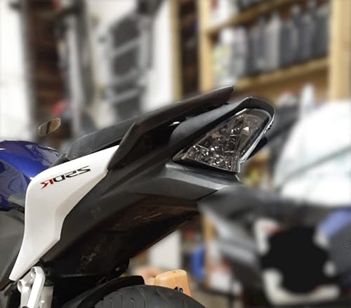 Miniatura 3 de Areyourshop Señales de giro LED integradas para Honda CB300F 2015-2018, CBR250R 2011-2013, CBR300R 2014-2018 humo
