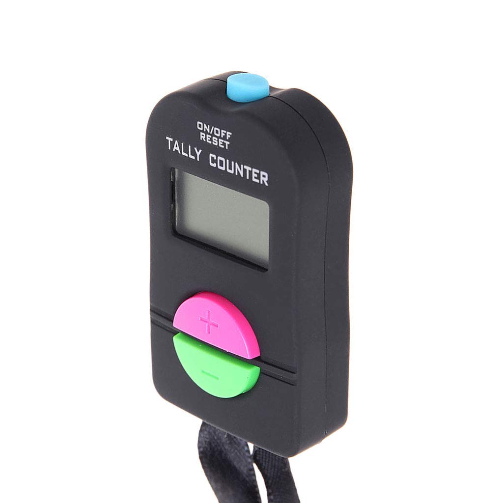 Contador digital manual electrónico de mano para gimnasio