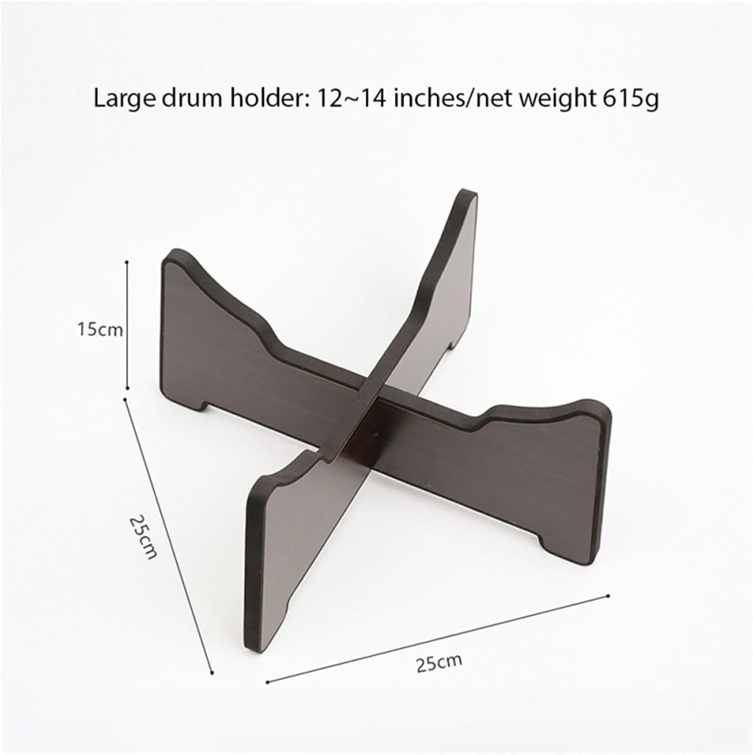 Drum Hardware Steel Tongue Drum Bracket Wooden Tongue Drum Stand Snare Drum Stand Rack Percussion Instrument Accessories cymbal stand(L)