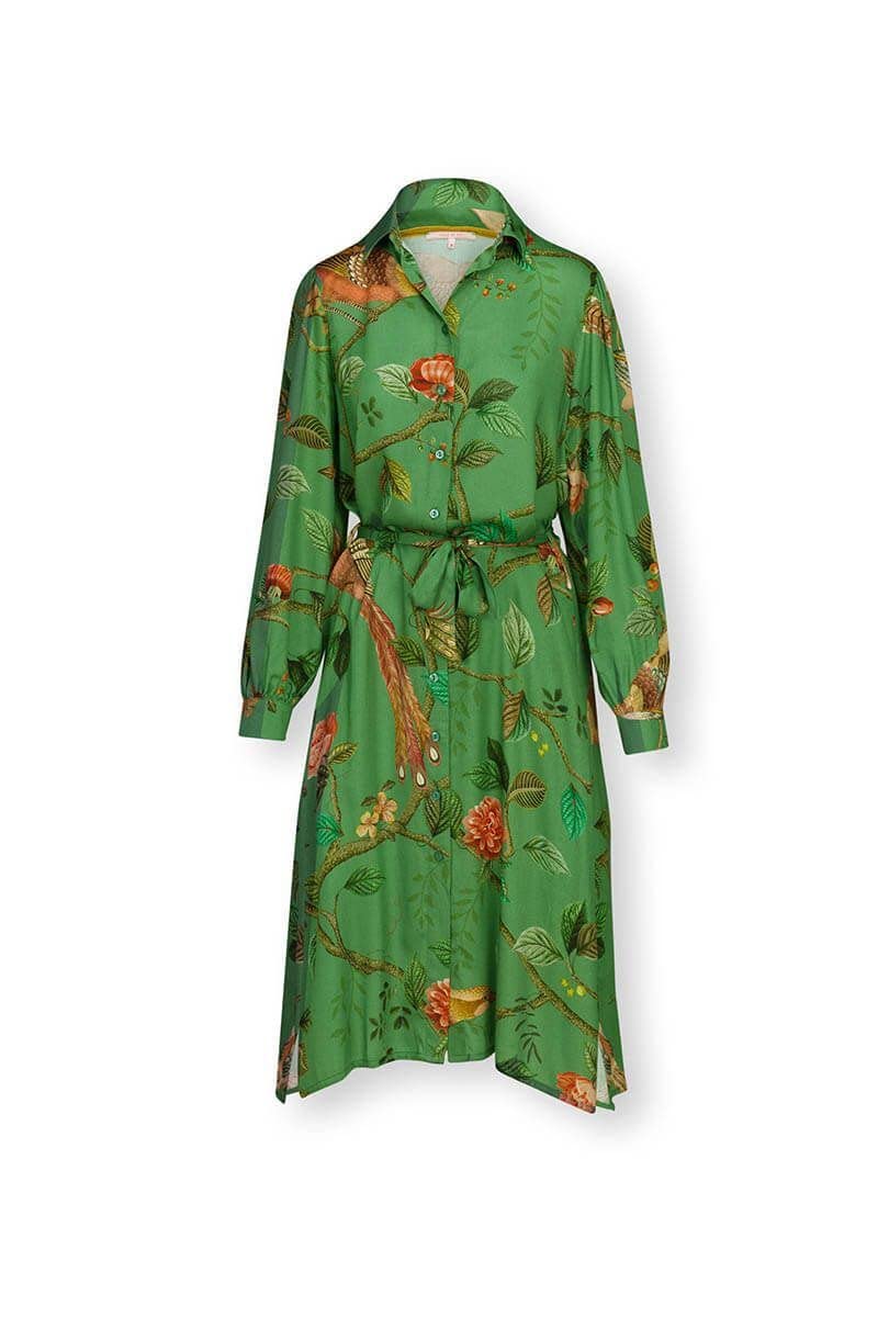 PIP Studio - Donnatella Long Sleeve Good Nightingale Green M