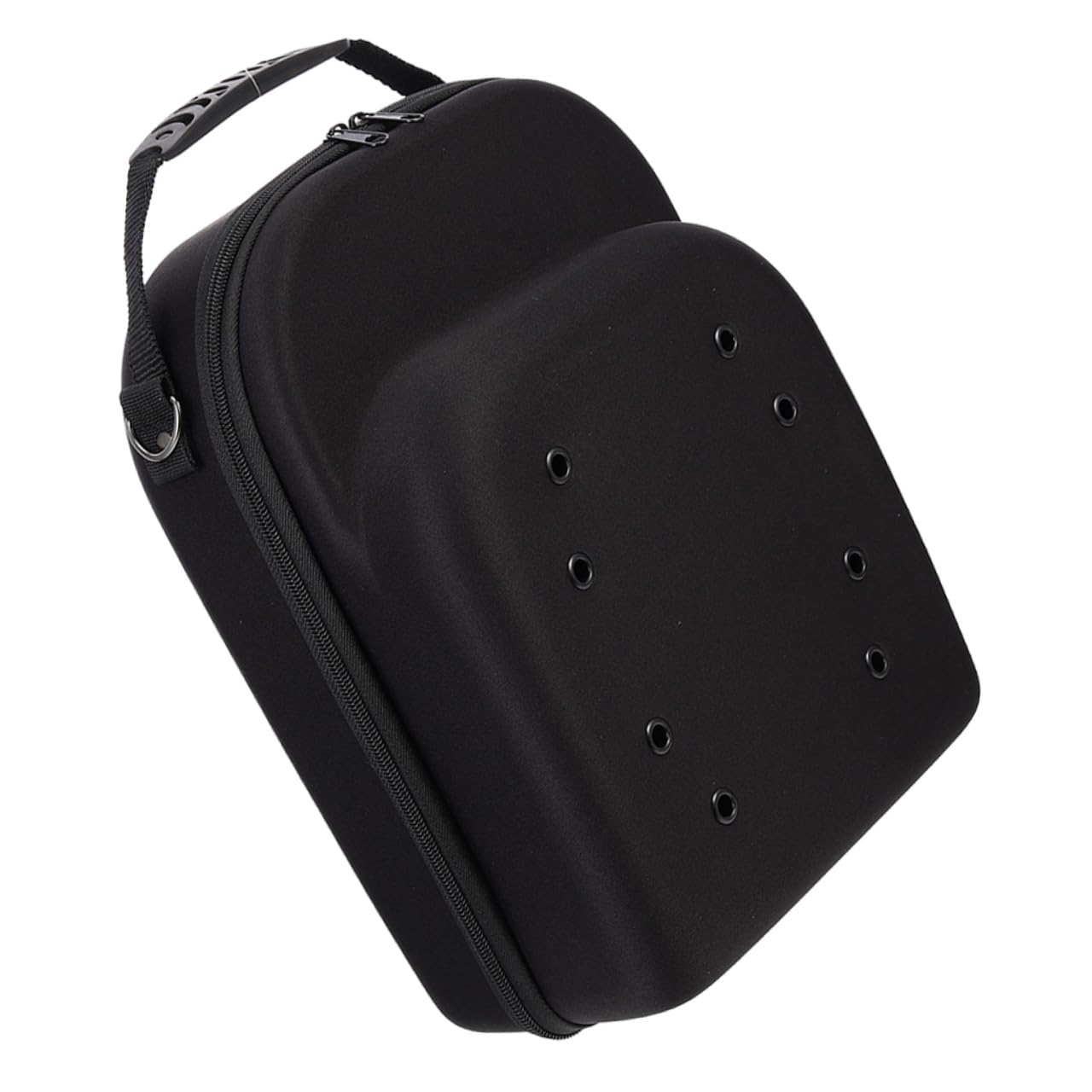 TOPBATHY Estuche Portátil para Almacenar y Transportar Sombreros en Viajes de Eva para Gorras de Béisbol, Caja Organizadora Negra Diseño Compacto y Duradero