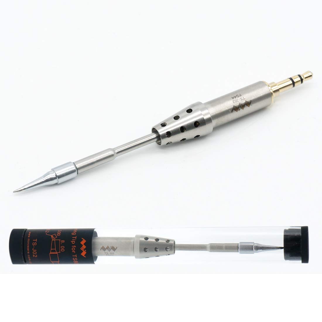 Original Soldering Iron Tip Replacement for TS80 TS80P Portable Soldering Iron Kit (J02 Tip)