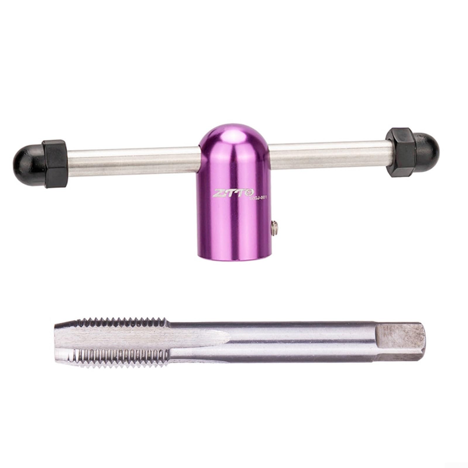 2 rubinetti filettati per mano sinistra e destra, strumento di riparazione del pedale del rubinetto, filettatura manuale con HSS 9/16'-20 TPI per riparazione pedivella bici