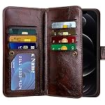 51MVlKnvMmL. SS150 Vofolen-Compatible-with-iPhone-12-Pro-Max-Case-5G-Wallet-for-Women-Girl-Detachable-Strap-2-in-1-Credit-Card-Holder-9-Slot-Protective-Hard-Shell-Magnetic-Leather-Folio-Pocket-Flip-Cover-Mandala-Brown