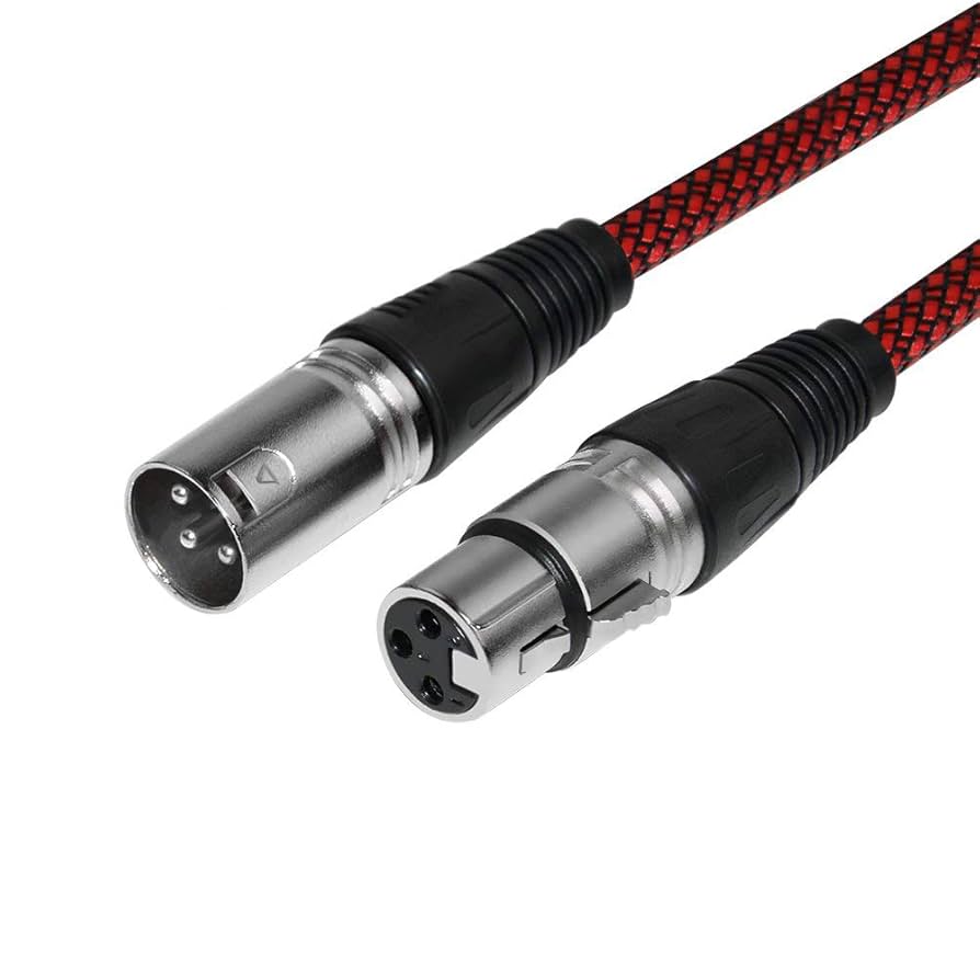Amazon.co.jp: XLR ケーブル 3M 2本、FURUI XLR オス メス