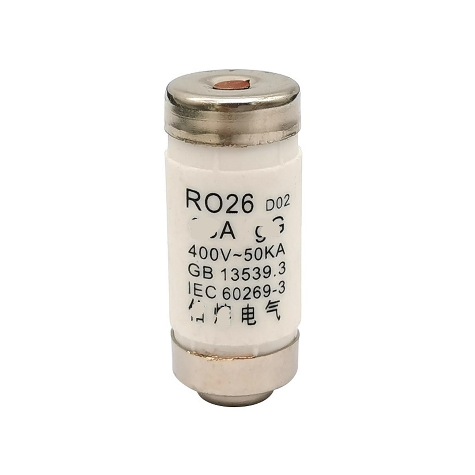 NVSFZGIYG Screw Type Fuse R026 RO26 D02 400V-50KA 20A 25A 32A 35A 40A 50A 63A(35a.)