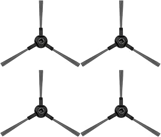 MOVA E20 / E20 Plus対応 サイドブラシ 4本セット 交換用エッジクリーニングブラシ ロボット掃除機用 消耗品アクセサリー 互換品 [並行輸入品]