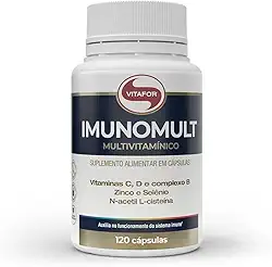 Imunomult Multivitamínico -120 Cápsulas - Vitafor