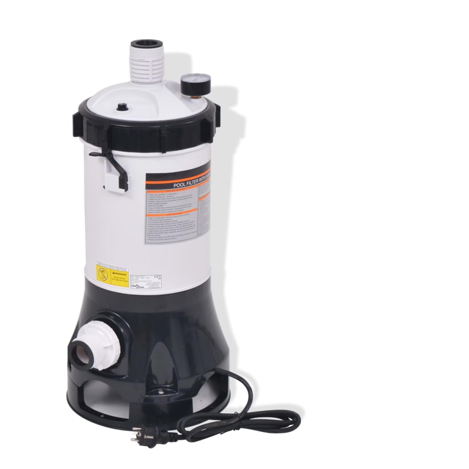 vidaXL Pompe filtrante de Piscine 185 W 4,4 m³ h
