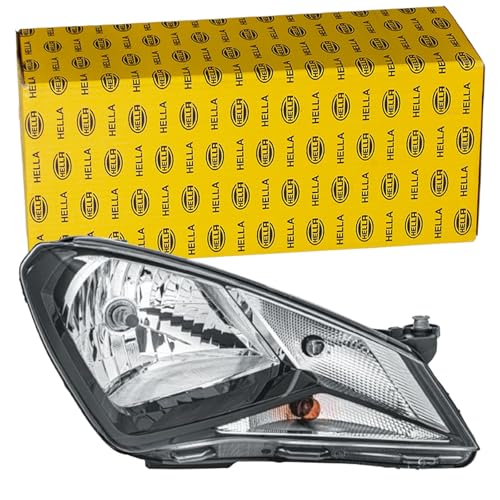 HELLA 1EJ 010 671-021 Scheinwerfer - Seat MII (KF1, KE1) - schwarz - ECE - für Rechtsverkehr - rechts